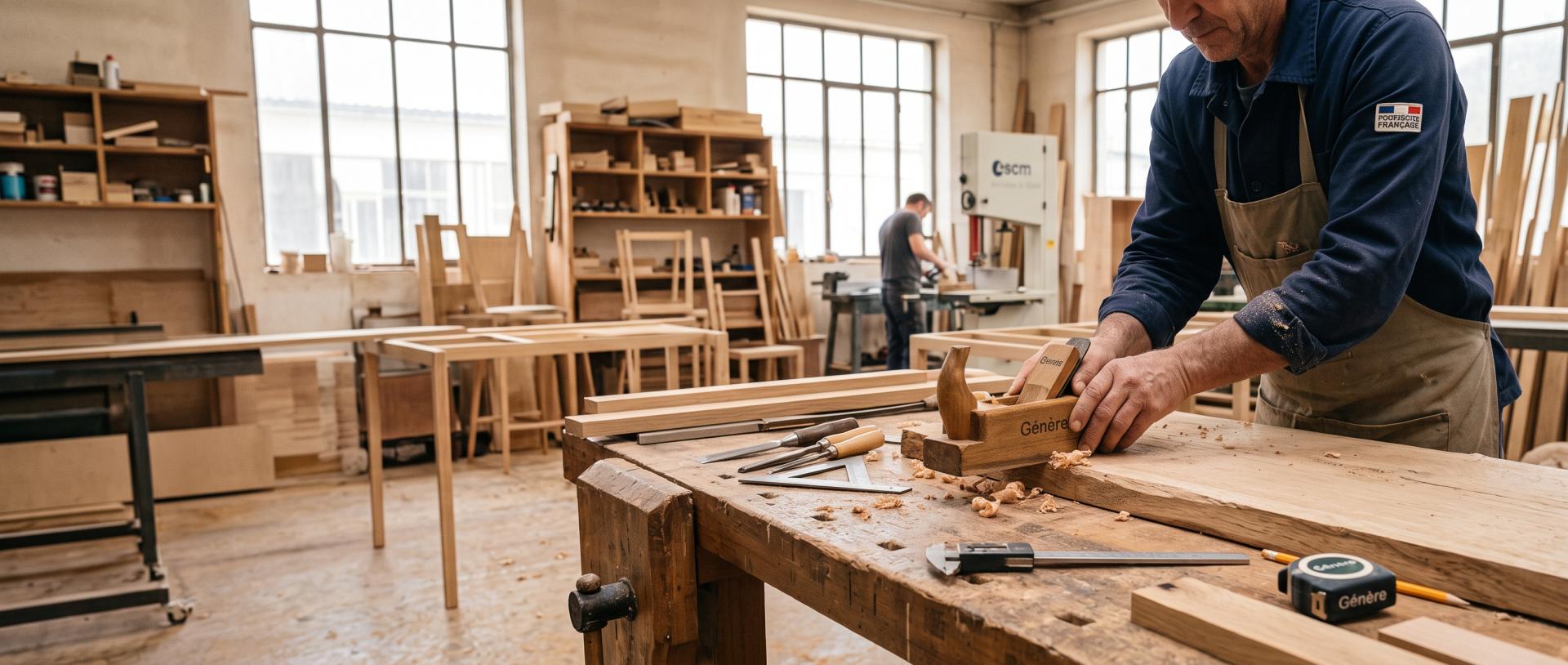 Atelier de fabrication de mobilier de bureau français Office Design France